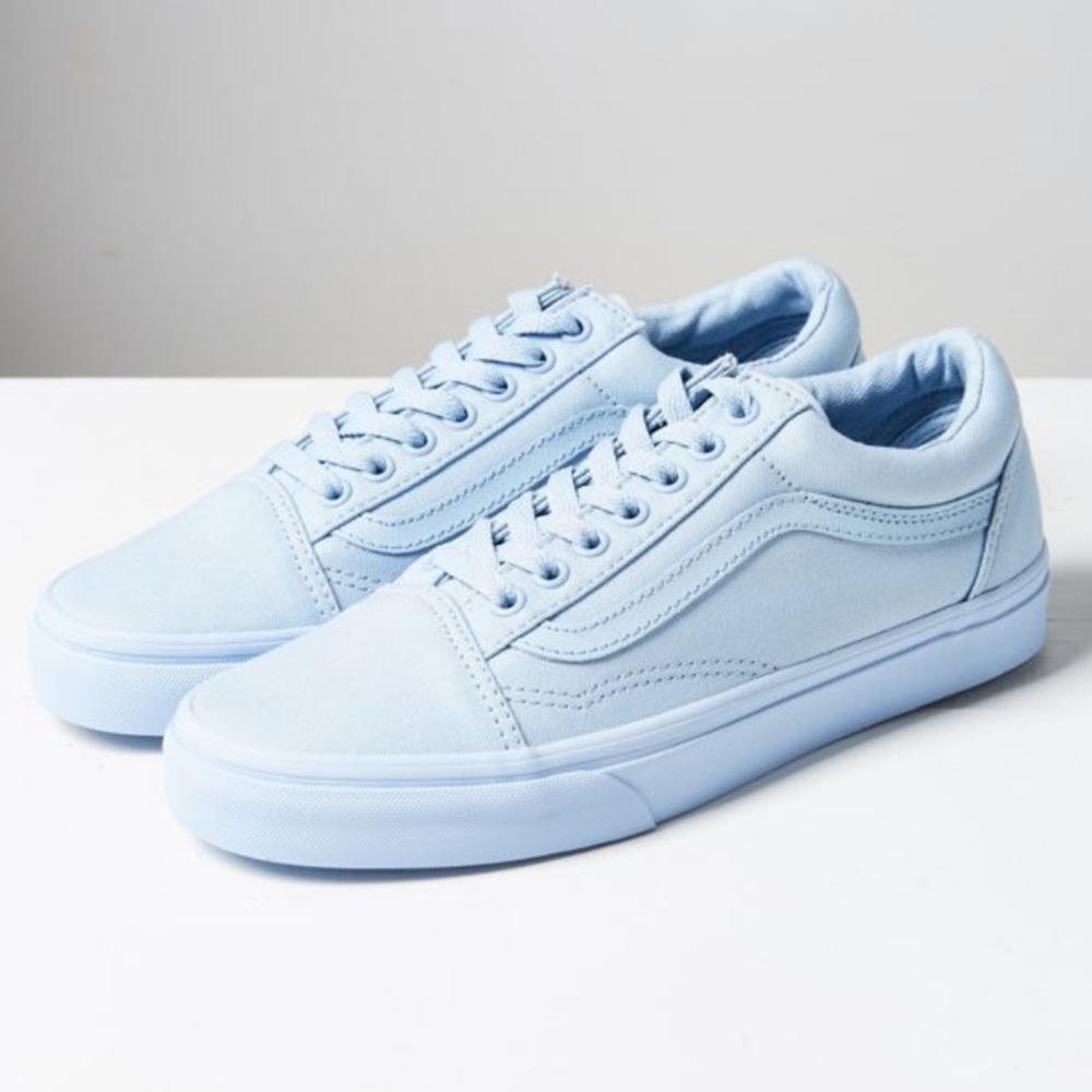Blue Vans Mono Canvas Old Skool